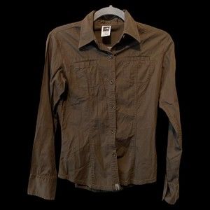 ** FINAL SALE** North Face Long Sleeve Button Down Shirt Size XS